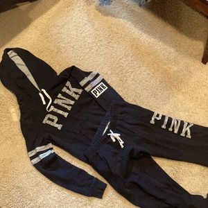 Victoria’s Secret PINK sweatshirt and sweatpants